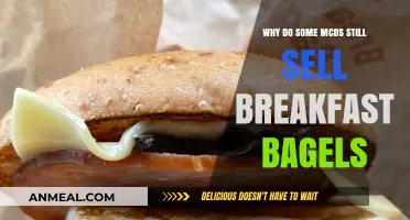 Why Some McDonald's Locations Still Serve Breakfast Bagels