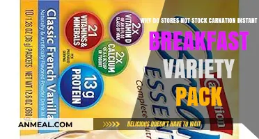 Why Carnation Instant Breakfast Variety Packs Are Rarely in Stores