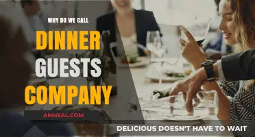 Why Dinner Guests Are Called 'Company': Exploring the Social Tradition