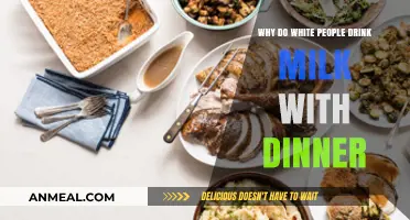 Cultural Roots: Why White People Often Drink Milk with Dinner