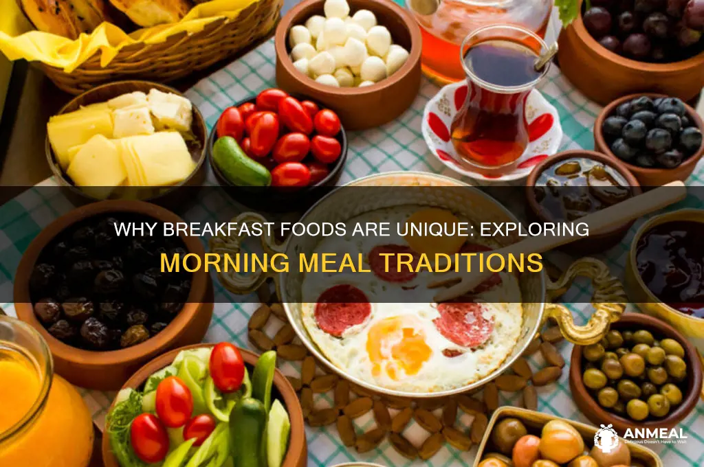 why does breakfast have special food