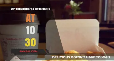 Why Chick-fil-A's Breakfast Ends at 10:30 AM: The Reason