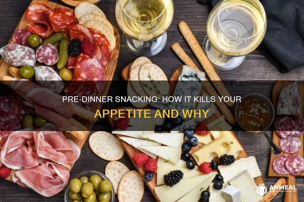 why does having a snack before dinner ruin your appetite