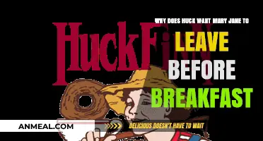 Huck's Urgent Request: Why Mary Jane Must Leave Before Breakfast