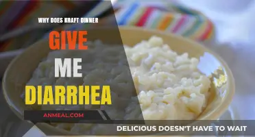 Kraft Dinner and Diarrhea: Unraveling the Uncomfortable Connection