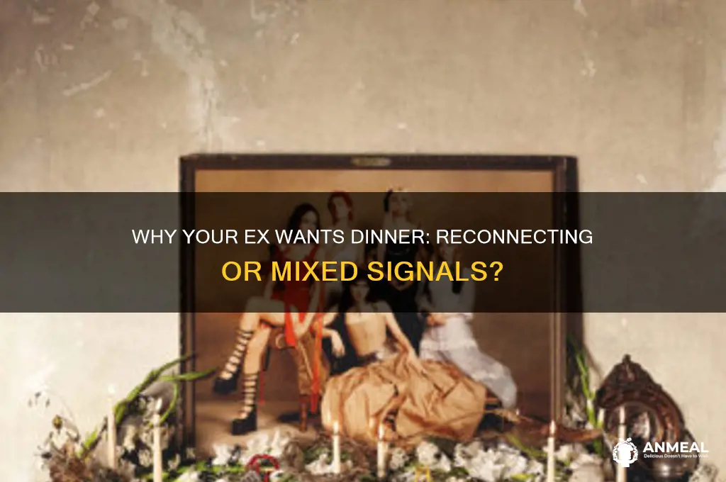 why does my ex want to get dinner