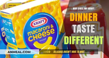 Why Your Kraft Dinner Tastes Different: Exploring the Changes