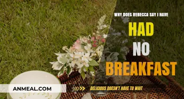 Why Rebecca Skips Breakfast: Unraveling Her Morning Routine Mystery