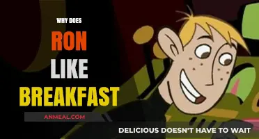 Why Ron's Breakfast Obsession Fuits His Personality and Lifestyle