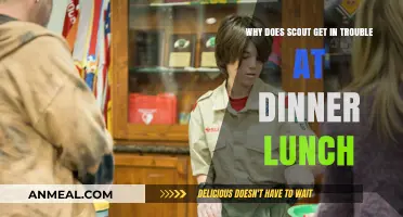 Scout's Lunchtime Trouble: Unraveling Her Dinner Table Mishaps
