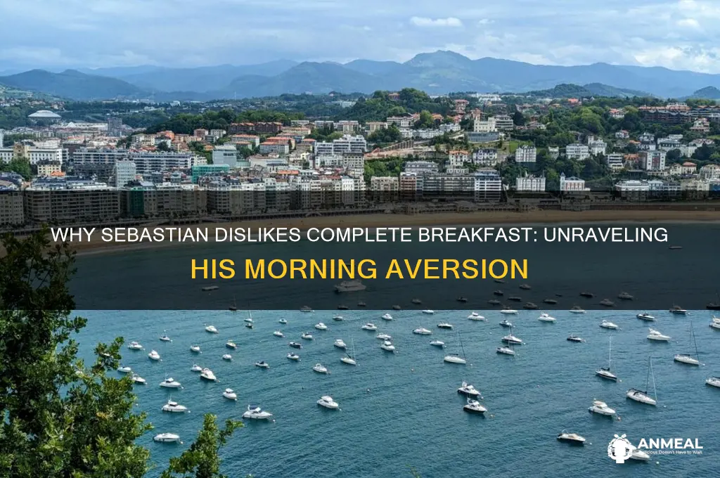 why does sebastian hate complete breakfast