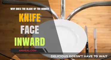 Why Dinner Knife Blades Face Inward: Uncovering the Practical Reason