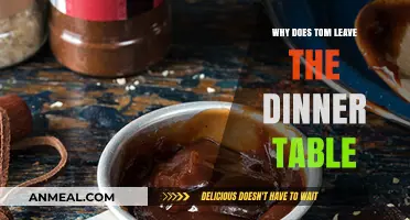 Why Tom Abruptly Leaves the Dinner Table: Unraveling the Mystery