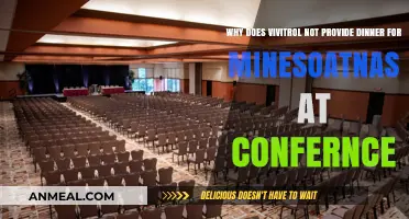 Vivitrol's Role: Why No Dinner for Minesoatnas at Conference?