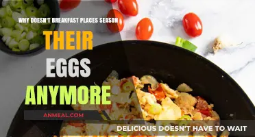 Missing Flavor: Why Breakfast Spots Skip Seasoning Their Eggs