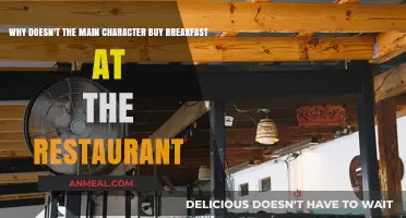 Skipping Breakfast: Unraveling the Main Character's Restaurant Choices