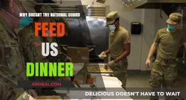 Why Doesn't the National Guard Provide Dinner for Troops?