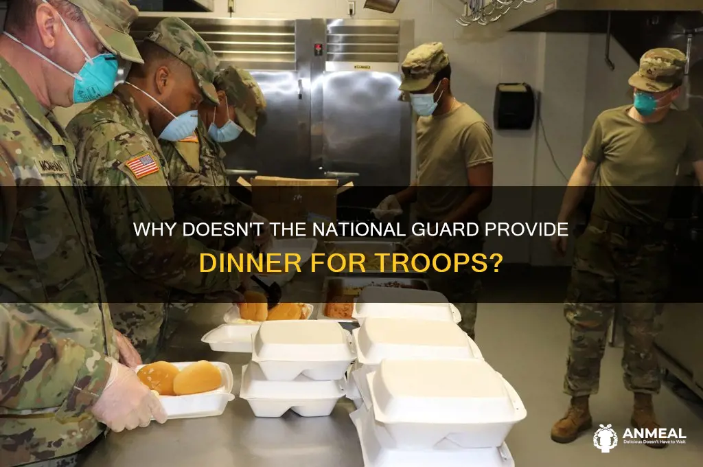 why doesnt the national guard feed us dinner