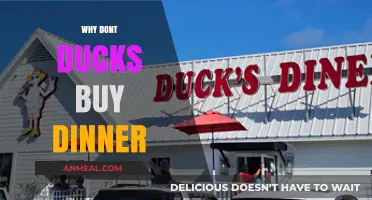 Why Ducks Don't Buy Dinner: Unraveling the Quacky Truth