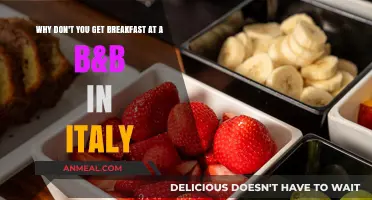 Italian B&Bs: Why Breakfast Isn't Always Included in Your Stay