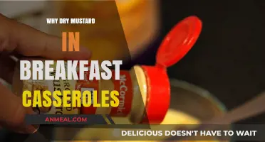 Enhance Breakfast Casseroles with Dry Mustard: Flavor, Depth, and Zest