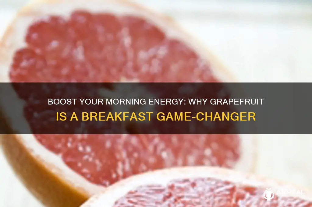 why grapefruit for breakfast