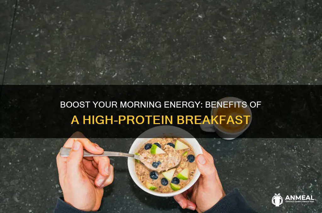 why have a high protein breakfast