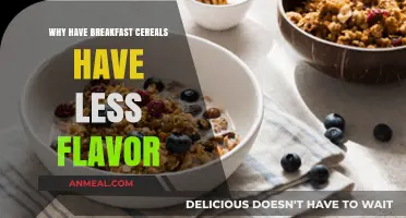 Why Breakfast Cereals Taste Bland: Uncovering the Flavor Decline