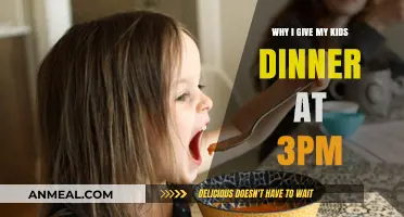 Early Dinners: Why My Kids Eat at 3 PM Every Day