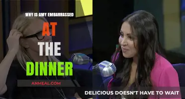 Why Amy's Embarrassment at Dinner Left Everyone Speechless