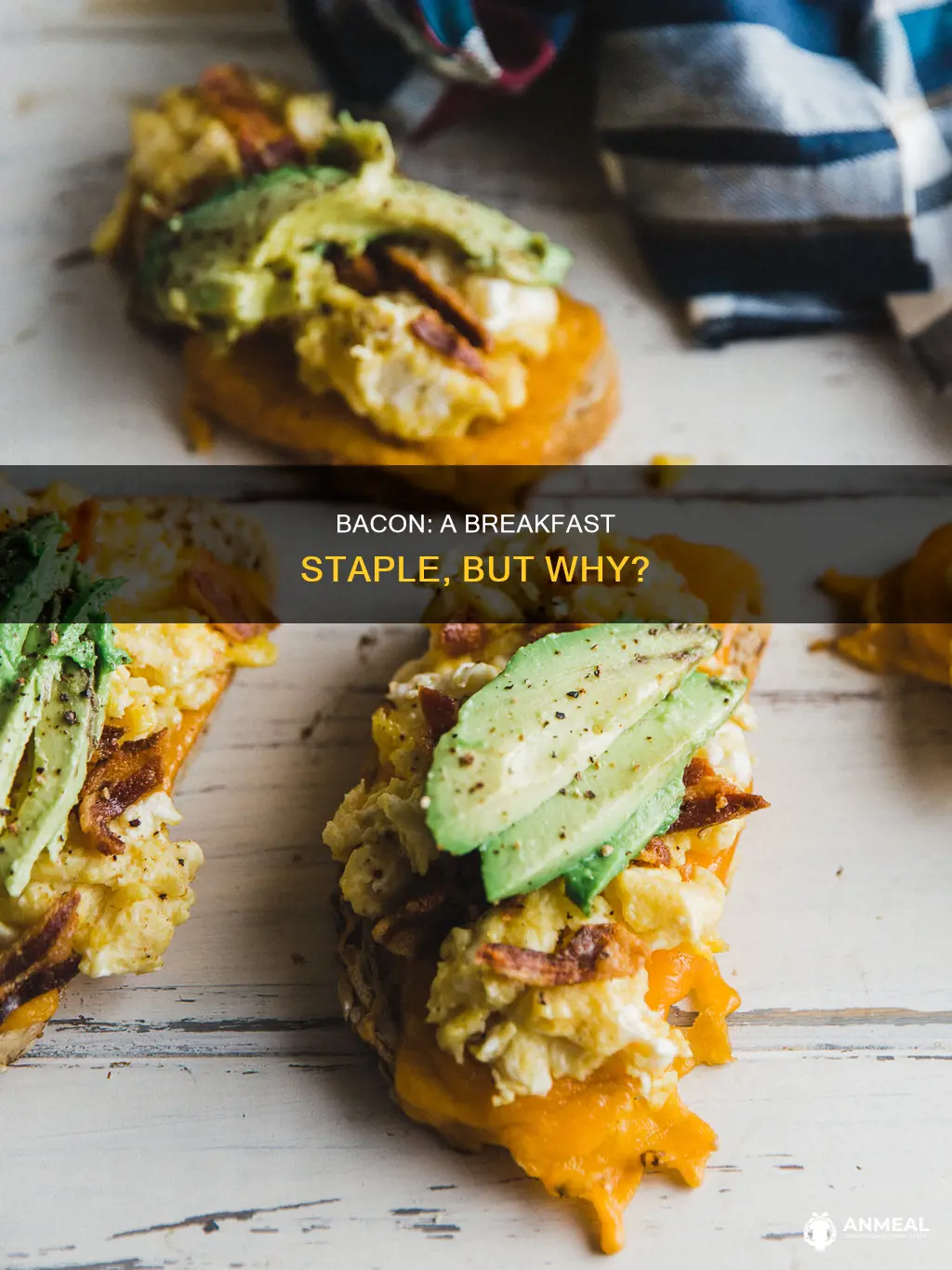 why is bacon a breakfast food