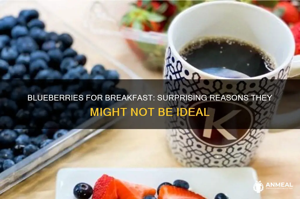 why is blueberries bad for breakfast