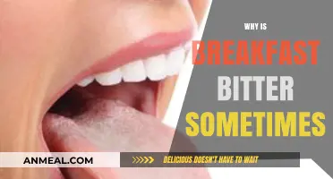Why Breakfast Can Taste Bitter: Common Causes and Solutions