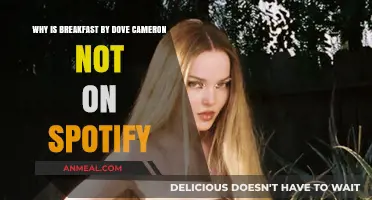 Why Dove Cameron's 'Breakfast' Isn't Available on Spotify