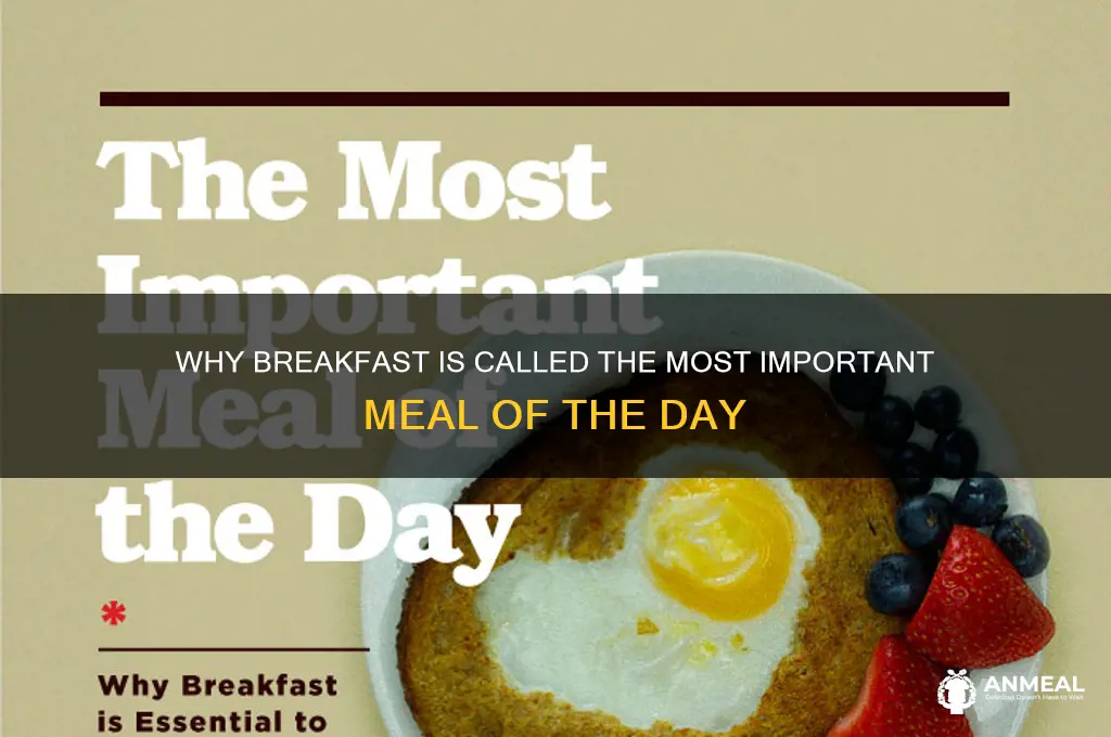 why is breakfast calles