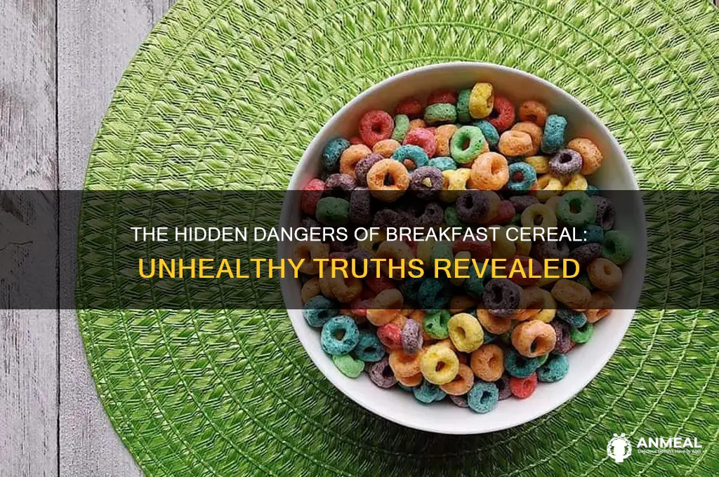 why is breakfast cereal bad for you