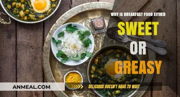 Why Breakfast Foods Swing Between Sweet and Greasy Delights