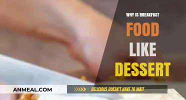 Sweet Morning Treats: Why Breakfast Foods Taste Like Dessert