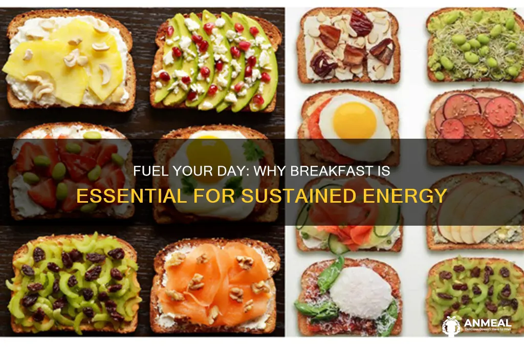 why is breakfast key to staying energized