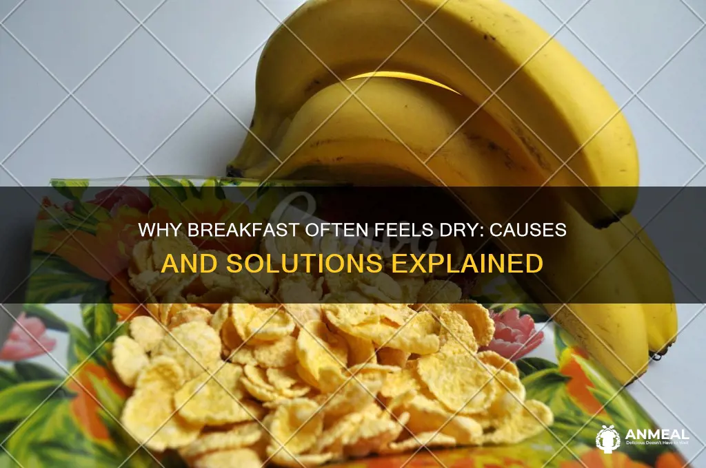 why is breakfast so dry