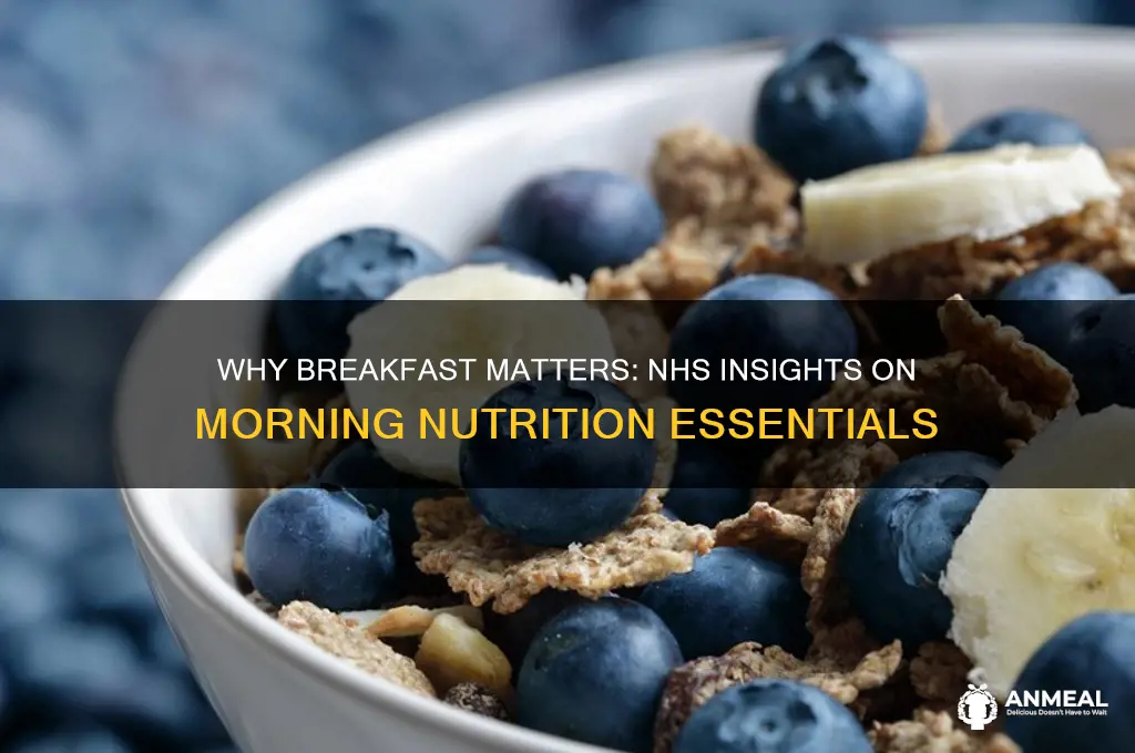 why is breakfast so important nhs