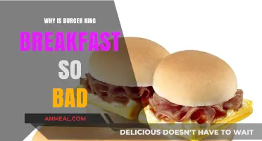 Why Burger King Breakfast Fails: A Disappointing Morning Meal Review