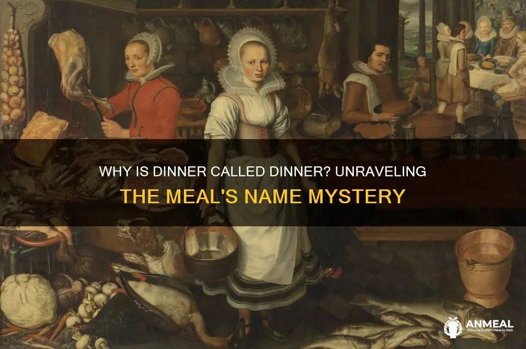 why is dinner called dinner
