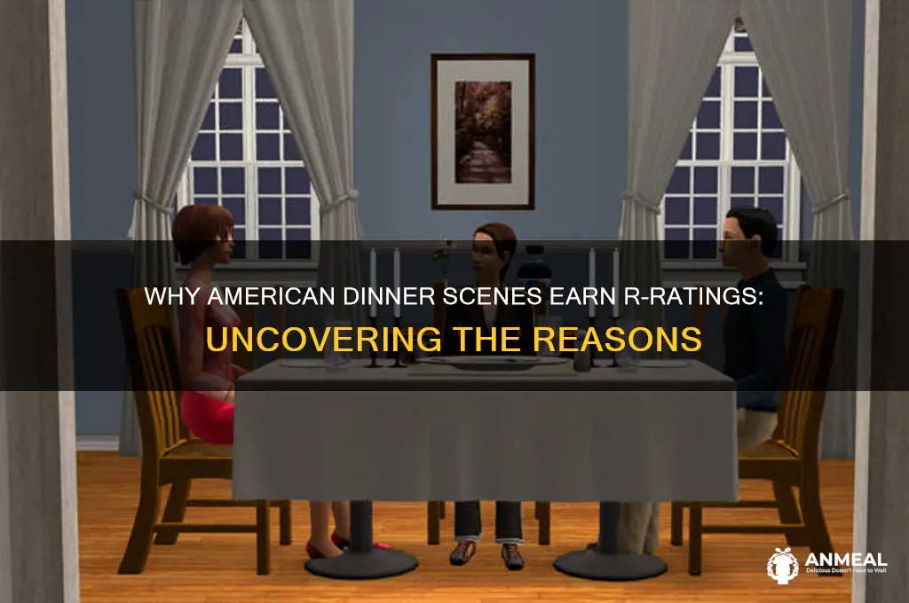 why is dinner in america rated r