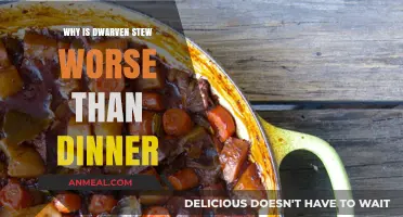 Dwarven Stew vs. Dinner: Unraveling the Culinary Disappointment