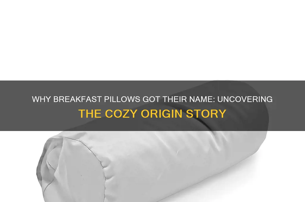 why is it called a breakfast pillow