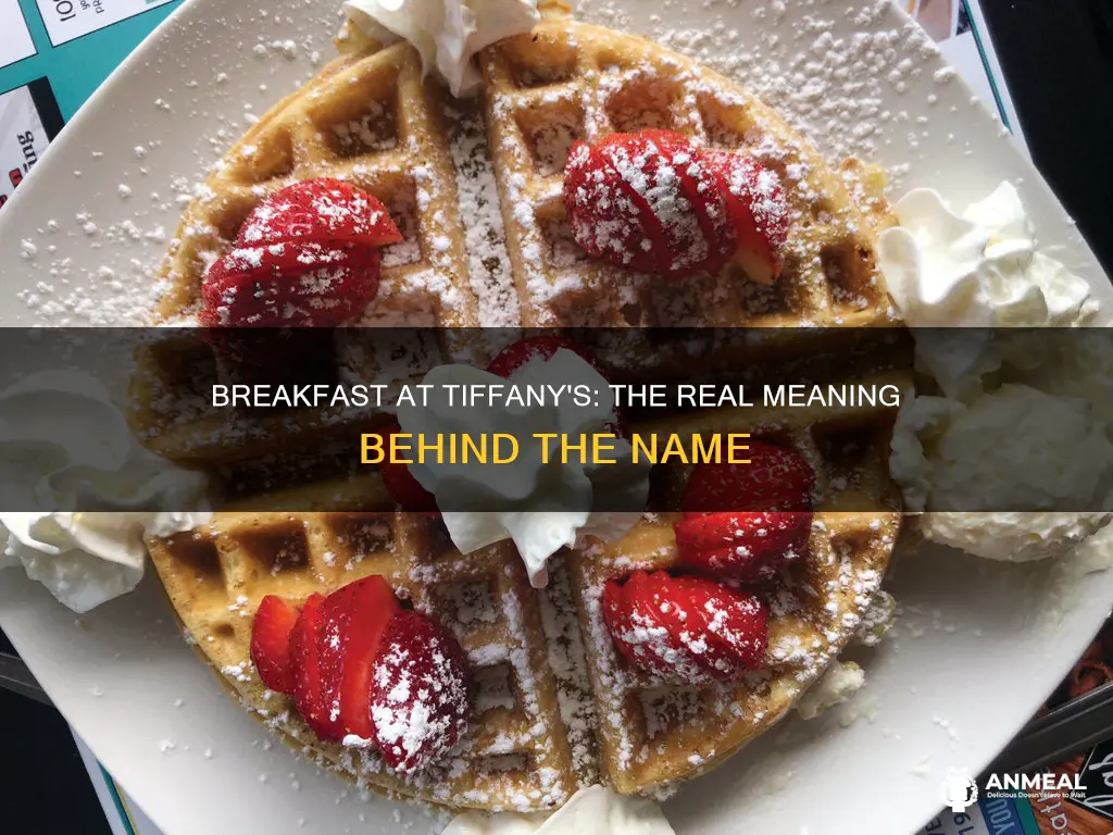 why is it called breakfast at tiffany
