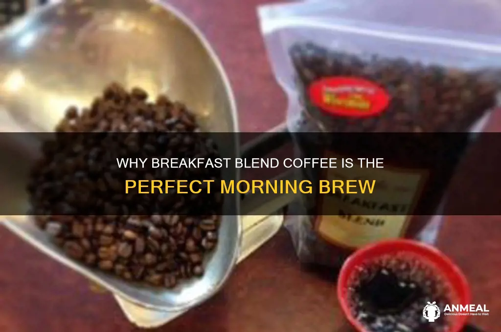 why is it called breakfast blend coffee