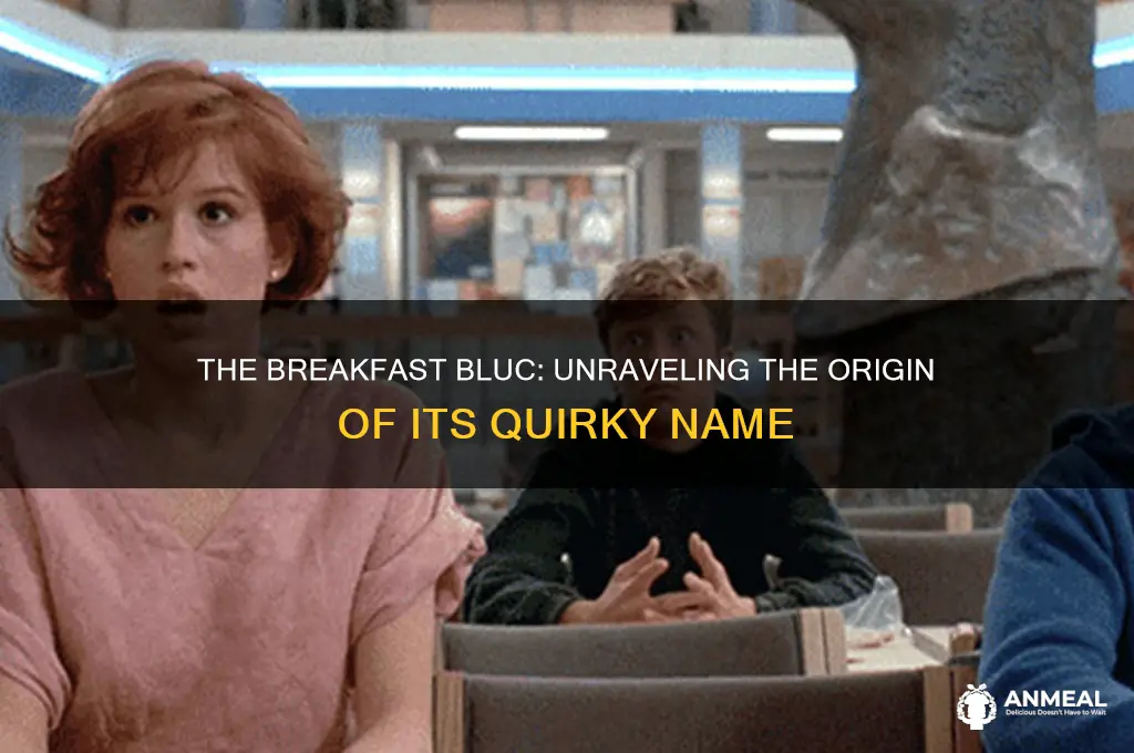 why is it called the breakfast bluc