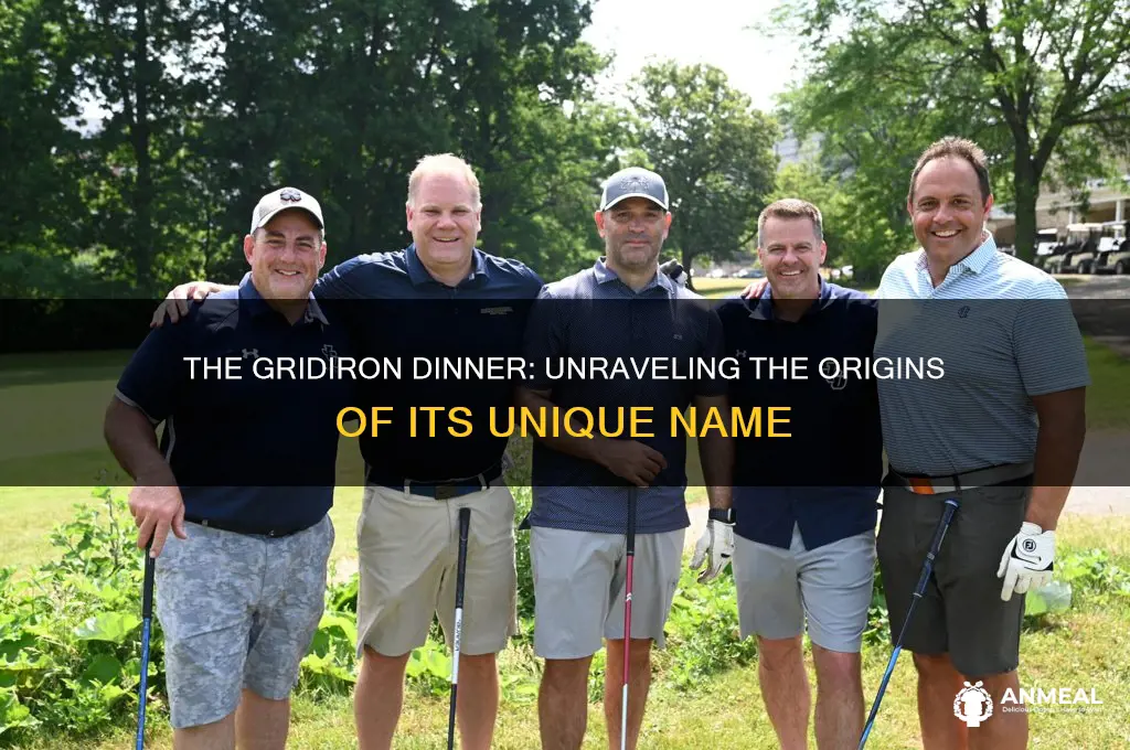 why is it called the gridiron dinner